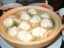 肉団子白菜湯